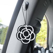 Load image into Gallery viewer, Car Air Freshener Car Rearview Mirror Hanging Perfume Piece Elegant Flowers Style Creative Car Interior Decoration Pendant
