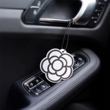 Load image into Gallery viewer, Car Air Freshener Car Rearview Mirror Hanging Perfume Piece Elegant Flowers Style Creative Car Interior Decoration Pendant
