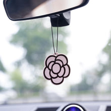Load image into Gallery viewer, Car Air Freshener Car Rearview Mirror Hanging Perfume Piece Elegant Flowers Style Creative Car Interior Decoration Pendant
