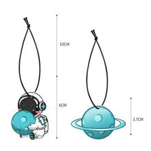 Load image into Gallery viewer, Cartoon Car Fragrance Cute Astronaut Car Rearview Mirror Hanging Perfume Piece Creative Car Diffuser Interior Decoration Pendant
