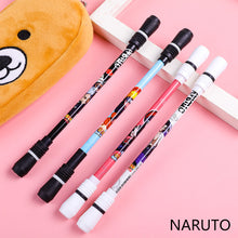 Load image into Gallery viewer, 1Pc 0.5mm Naruto One Piece Spinning Pen Creative Rotating Gaming Gel Pens Student Gift Toy Stress Pressure Releaser Penspinning Pen
