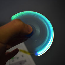 Load image into Gallery viewer, Glow Rotating Spinning Gaming Pen LED Colourful Luminous Flash Ball Point Writing Toy Pens Rolling Finger
