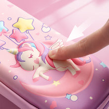 Load image into Gallery viewer, 3D Unicorn EVA Cute Pencil Box School Student Stationery Box Children Pencil Storage Box Three Layer Large Capacity Pencil Case
