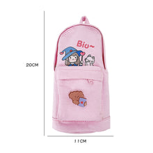 Load image into Gallery viewer, Large Capacity Schoolbag Pencil Case Pencil Bag Multi-function Canvas Pen Bag Cute Super Cute Pencil Box Pen Pencil
