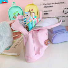 Load image into Gallery viewer, Large Capacity Schoolbag Pencil Case Pencil Bag Multi-function Canvas Pen Bag Cute Super Cute Pencil Box Pen Pencil
