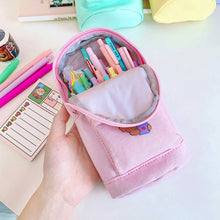 Load image into Gallery viewer, Large Capacity Schoolbag Pencil Case Pencil Bag Multi-function Canvas Pen Bag Cute Super Cute Pencil Box Pen Pencil

