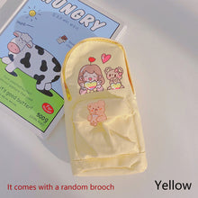 Load image into Gallery viewer, Large Capacity Schoolbag Pencil Case Pencil Bag Multi-function Canvas Pen Bag Cute Super Cute Pencil Box Pen Pencil
