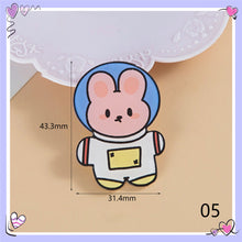 Load image into Gallery viewer, Cartoon Acrylic Astronaut Brooch Girl Accessories Clothes Bag Pendant Badge Pin Clothes Bags Decoration Accessory Gift

