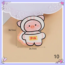 Load image into Gallery viewer, Cartoon Acrylic Astronaut Brooch Girl Accessories Clothes Bag Pendant Badge Pin Clothes Bags Decoration Accessory Gift
