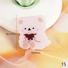 Load image into Gallery viewer, Cartoon Acrylic Bear Brooch Girl Accessories Clothes Bag Pendant Badge Pin Clothes Bags Decoration Accessory Gift
