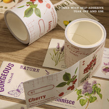 Load image into Gallery viewer, Plant Pattern Washi Tape Masking Tapes DIY Handmade Decorative Stickers For Journal Scrapbooking Office Supplies
