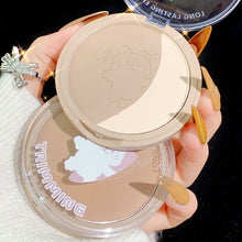 Load image into Gallery viewer, Cute Natural Trimming Plate Repair Matte Highlight Make Up Face Powder Cosmetic Waterproof Contour Bronzer Powder Palette
