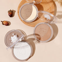 Load image into Gallery viewer, Cute Natural Trimming Plate Repair Matte Highlight Make Up Face Powder Cosmetic Waterproof Contour Bronzer Powder Palette
