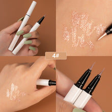 Load image into Gallery viewer, Makeup Highlight Lying Silkworm Pen Brighten Long Lasting Water Proof Light Pink Pearlescent High Gloss Colored Eyeliner Pencil
