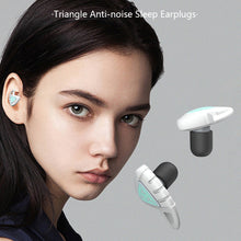 Load image into Gallery viewer, Soft Silicone Black Sleep Soundproof Noise Reduction Ruido Ear Plugs Protection Anti-Snoring Memory Foam Sleeping Gaming Earbuds
