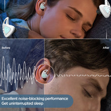 Load image into Gallery viewer, Soft Silicone Black Sleep Soundproof Noise Reduction Ruido Ear Plugs Protection Anti-Snoring Memory Foam Sleeping Gaming Earbuds
