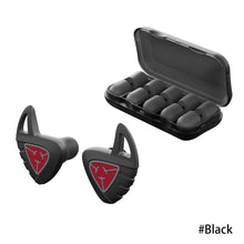 Load image into Gallery viewer, Soft Silicone Black Sleep Soundproof Noise Reduction Ruido Ear Plugs Protection Anti-Snoring Memory Foam Sleeping Gaming Earbuds
