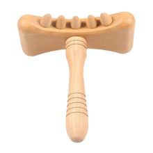 Load image into Gallery viewer, Wooden Lymphatic Drainage Beech Massager Body Sculpting Lazy Scraping Board Gua Sha Scraping Board Muscle Pain Relief
