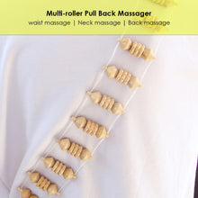 Load image into Gallery viewer, Multi-roller Pull-back Massager Wooden Relaxing Muscle Massager Portable Relieve Muscle Pain Neck Leg Back Pain Relief Tools
