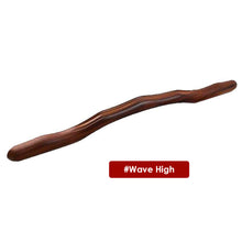 Load image into Gallery viewer, Massager for Body Natural Carbonized Wood Scraping Massage Stick Back Massager All-purpose Meridian Dredging Beech Scraping Stick
