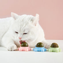 Load image into Gallery viewer, Healthy Cat Catnip Toys Ball Cat Treats Candy Licking Snacks Nutrition Catnip Snack Nutrition Energy Ball Kitten Cat Toy Cat Supplies
