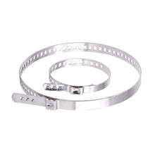 Load image into Gallery viewer, 10Pcs Adjustable Stainless Steel AXLE CV Joint Boot Crimp Clamp Kit 25- 42mm 70- 120mm
