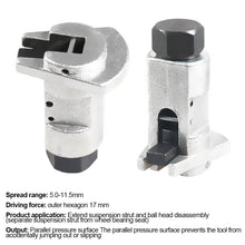 Load image into Gallery viewer, Car Hydraulic Shock Absorber Removal Tool Claw Ball Head Swing Arm Suspension Separator Labor-Saving Disassembly Tool
