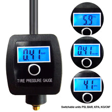 Load image into Gallery viewer, Car Motorcycle Tire Pressure Gauge Black PSI For Accurate Air Pressure For Truck Repair Tools Accessories
