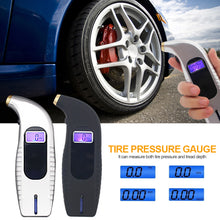 Load image into Gallery viewer, High Accuracy 2 IN 1 Car Motorcycle Bike Tire Pressure Gauge 150PSI For Accurate Car Air Pressure Truck Repair Tools Accessories PSI、BAR、KPA、KG/CM²
