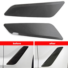Load image into Gallery viewer, 2Pcs Car Fender Vents Decorative Cover Trim Carbon Fiber Style Fit for BMW 5 Series G30 2017 2018 Accessories Interior
