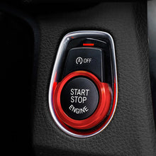 Load image into Gallery viewer, 2Pcs Car Engine Ignition Start Stop Ring Case Sticker Styling For BMW 1 Series 2 Series Station Wagon 3 Series 4 Series X1 X2 Button Decoration Switch Accessories Covers
