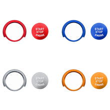Load image into Gallery viewer, 2Pcs Car Engine Ignition Start Stop Ring Case Sticker Styling For BMW 1 Series 2 Series Station Wagon 3 Series 4 Series X1 X2 Button Decoration Switch Accessories Covers
