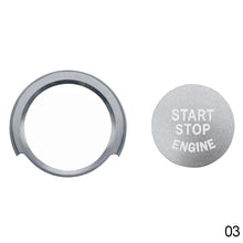 Load image into Gallery viewer, 2Pcs Car Engine Ignition Start Stop Ring Case Sticker Styling For BMW 1 Series 2 Series Station Wagon 3 Series 4 Series X1 X2 Button Decoration Switch Accessories Covers
