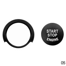 Load image into Gallery viewer, 2Pcs Car Engine Ignition Start Stop Ring Case Sticker Styling For BMW 1 Series 2 Series Station Wagon 3 Series 4 Series X1 X2 Button Decoration Switch Accessories Covers
