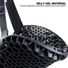 Load image into Gallery viewer, 2Pcs/Set Motorcycle Seat Cushion Air Mesh Fabric Comfort Honeycomb Autobike Shock Absorbing Decompression Cover Pressure Relief Cushion
