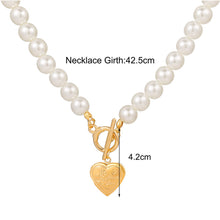 Load image into Gallery viewer, Vintage Pearl Necklace Creative Simple Small Fresh Pearl Clavicle Chain Necklace Jewelry Accessories
