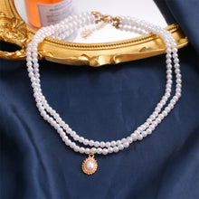 Load image into Gallery viewer, Multi-layer Pearl Necklace Pearl Chain Collarbone Chain Fashion Temperament Necklace Jewelry Accessories for Women
