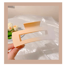 Load image into Gallery viewer, Candy Gradient Hair Clip Large Frosted Hairpin Shark Clip Headgear Colorful Hairpin Simple Fashion Hair Accessories
