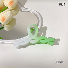 Load image into Gallery viewer, Candy Gradient Hair Clip Large Frosted Hairpin Shark Clip Headgear Colorful Hairpin Simple Fashion Hair Accessories
