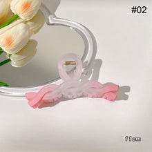 Load image into Gallery viewer, Candy Gradient Hair Clip Large Frosted Hairpin Shark Clip Headgear Colorful Hairpin Simple Fashion Hair Accessories
