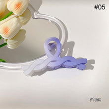 Load image into Gallery viewer, Candy Gradient Hair Clip Large Frosted Hairpin Shark Clip Headgear Colorful Hairpin Simple Fashion Hair Accessories
