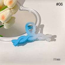 Load image into Gallery viewer, Candy Gradient Hair Clip Large Frosted Hairpin Shark Clip Headgear Colorful Hairpin Simple Fashion Hair Accessories
