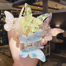 Load image into Gallery viewer, Colorful Acetate Butterfly Hair Clip Sweet Hair Clip Headwear Hairpin Fashion All-match Hair Accessories
