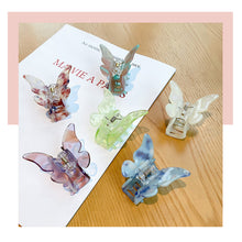 Load image into Gallery viewer, Colorful Acetate Butterfly Hair Clip Sweet Hair Clip Headwear Hairpin Fashion All-match Hair Accessories

