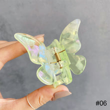 Load image into Gallery viewer, Colorful Acetate Butterfly Hair Clip Sweet Hair Clip Headwear Hairpin Fashion All-match Hair Accessories
