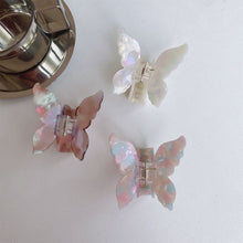 Load image into Gallery viewer, Vintage Butterfly Hair Clip Acetate Plate Hair Clip Hairpin Simple All-match Hair Accessories for Women

