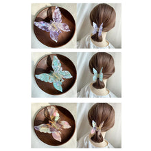 Load image into Gallery viewer, Vintage Butterfly Hair Clip Acetate Plate Hair Clip Hairpin Simple All-match Hair Accessories for Women
