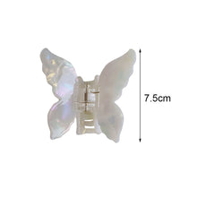 Load image into Gallery viewer, Vintage Butterfly Hair Clip Acetate Plate Hair Clip Hairpin Simple All-match Hair Accessories for Women
