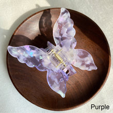 Load image into Gallery viewer, Vintage Butterfly Hair Clip Acetate Plate Hair Clip Hairpin Simple All-match Hair Accessories for Women
