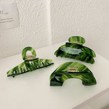Load image into Gallery viewer, Acetate Plate Hair Clip Shark Clip Hairpin Simple Temperament Hair Clip All-match Hair Accessories
